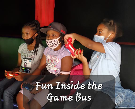 Fun Inside The Game Bus