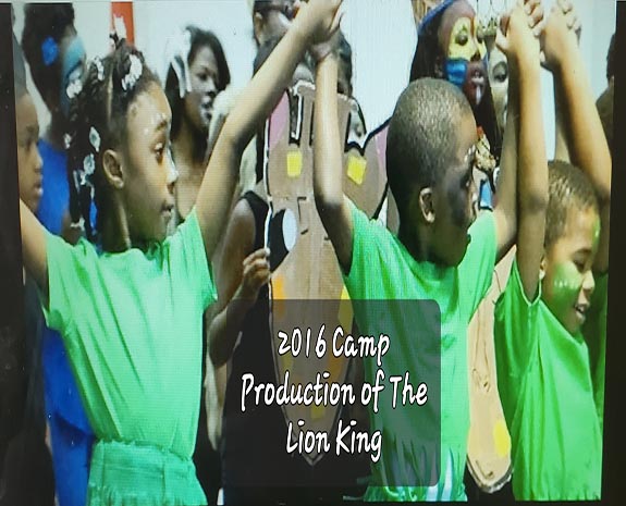 Camp Production of "The Lion King"